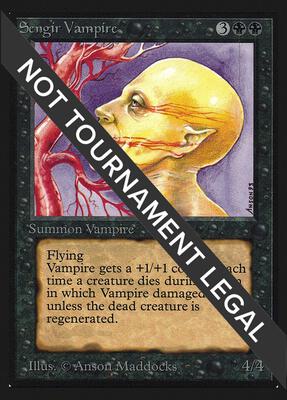Sengir Vampire (CE) card from Collector's Edition