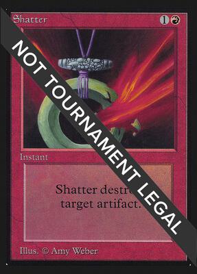 Shatter (CE) card from Collector's Edition