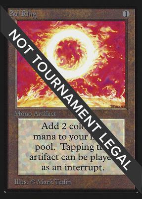 Sol Ring (CE) card from Collector's Edition