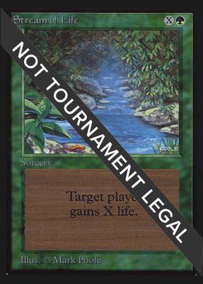 Stream of Life (CE) card from Collector's Edition