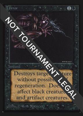 Terror (CE) card from Collector's Edition