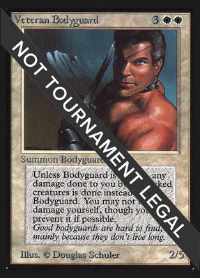 Veteran Bodyguard (CE) card from Collector's Edition