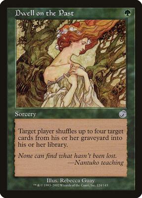 Dwell on the Past card from Torment