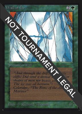 Wall of Ice (CE) card from Collector's Edition