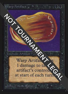 Warp Artifact (CE) card from Collector's Edition