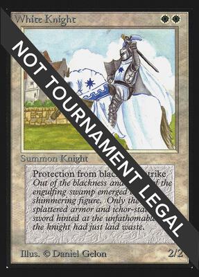 White Knight (CE) card from Collector's Edition