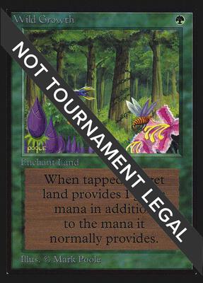 Wild Growth (CE) card from Collector's Edition