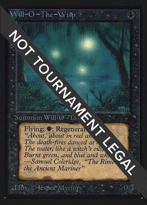 Will-o'-the-Wisp (CE) card from Collector's Edition