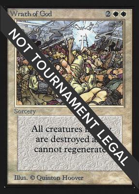 Wrath of God (CE) card from Collector's Edition