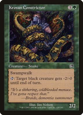 Krosan Constrictor card from Torment