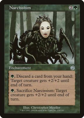 Narcissism card from Torment