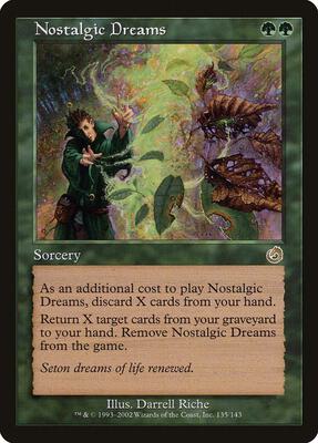 Nostalgic Dreams card from Torment