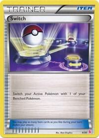Switch (Sylveon) card from XY Trainer Kit: Sylveon & Noivern
