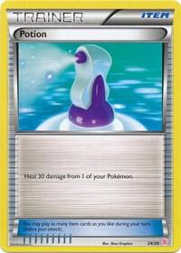 Potion (#20 - Sylveon) card from XY Trainer Kit: Sylveon & Noivern