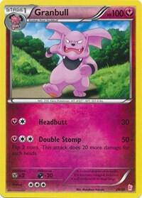 Granbull (#29) card from XY Trainer Kit: Sylveon & Noivern
