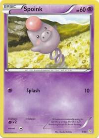 Spoink card from XY Trainer Kit: Sylveon & Noivern