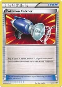 Pokemon Catcher (Noivern) card from XY Trainer Kit: Sylveon & Noivern