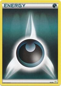 Darkness Energy (#22) card from XY Trainer Kit: Sylveon & Noivern