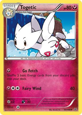 Togetic card from XY - Roaring Skies