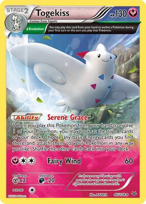 Togekiss (46 Delta) card from XY - Roaring Skies