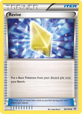 Revive card from XY - Roaring Skies
