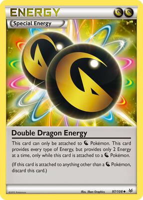 Double Dragon Energy card from XY - Roaring Skies