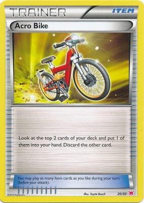 Acro Bike (#20 Latias) card from XY Trainer Kit: Latias & Latios