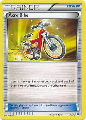 Acro Bike (#20 Latios) card from XY Trainer Kit: Latias & Latios