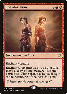 Splinter Twin card from Modern Masters 2015