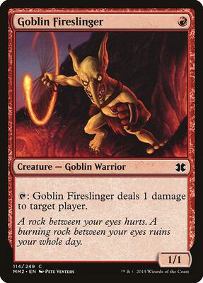 Goblin Fireslinger card from Modern Masters 2015