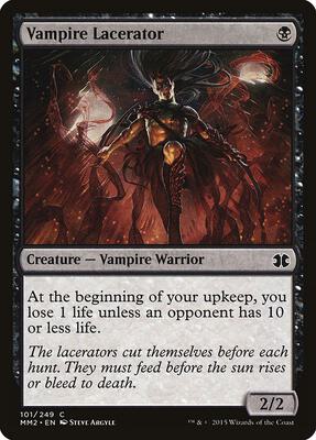 Vampire Lacerator card from Modern Masters 2015