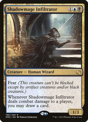 Shadowmage Infiltrator card from Modern Masters 2015