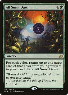 All Suns' Dawn card from Modern Masters 2015