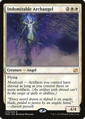Indomitable Archangel card from Modern Masters 2015