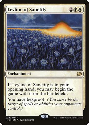 Leyline of Sanctity card from Modern Masters 2015