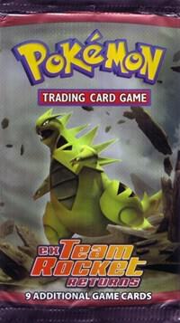 Team Rocket Returns Booster Pack card from EX Team Rocket Returns