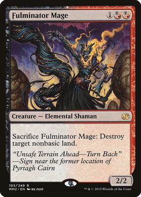 Fulminator Mage card from Modern Masters 2015
