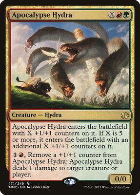 Apocalypse Hydra card from Modern Masters 2015
