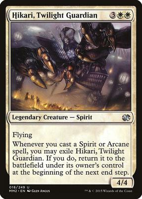 Hikari, Twilight Guardian card from Modern Masters 2015