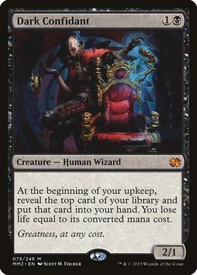 Dark Confidant card from Modern Masters 2015