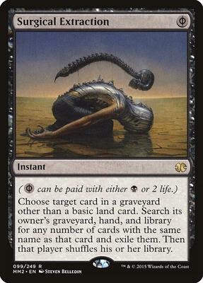 Surgical Extraction card from Modern Masters 2015