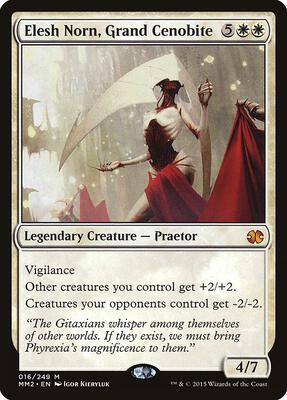 Elesh Norn, Grand Cenobite card from Modern Masters 2015
