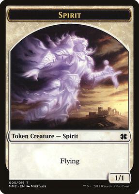 Spirit Token card from Modern Masters 2015
