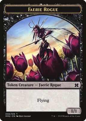 Faerie Rogue Token card from Modern Masters 2015