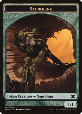 Saproling Token card from Modern Masters 2015