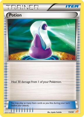 Potion (#15) card from BW Trainer Kit: Excadrill & Zoroark