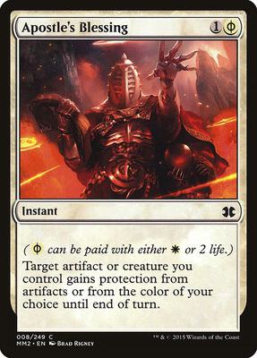 Apostle's Blessing card from Modern Masters 2015