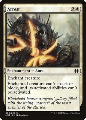 Arrest card from Modern Masters 2015