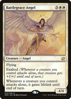 Battlegrace Angel card from Modern Masters 2015