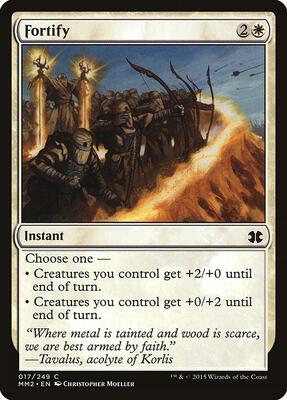 Fortify card from Modern Masters 2015
